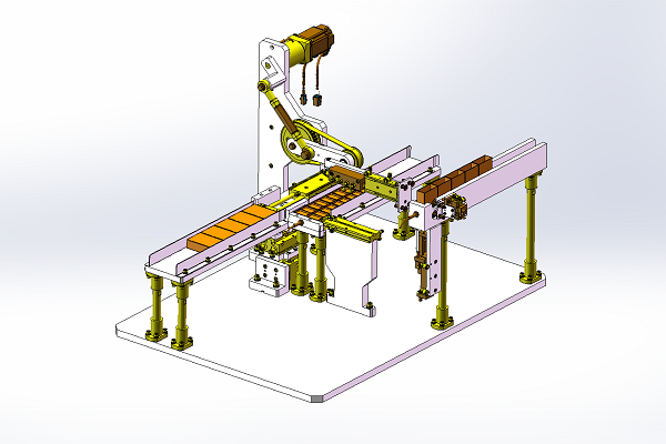 愛合發(fā)案例剖析：電動(dòng)連桿轉(zhuǎn)角90°翻轉(zhuǎn)機(jī)構(gòu)！